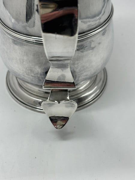Tankard. English Sterling Silver. Georgian Period. London 1776 Date. James Young