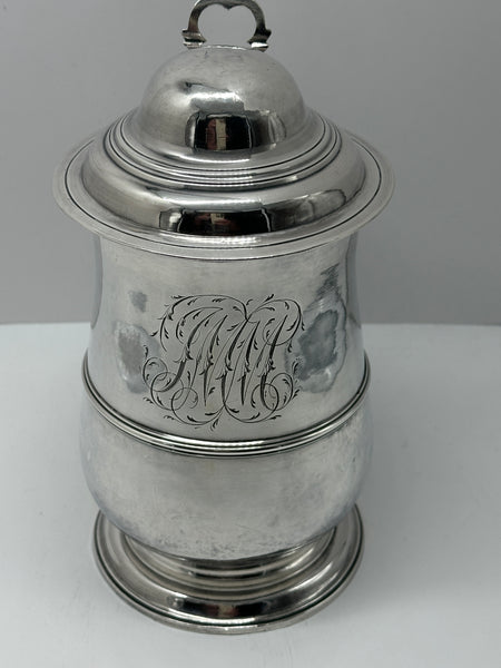 Tankard. English Sterling Silver. Georgian Period. London 1776 Date. James Young