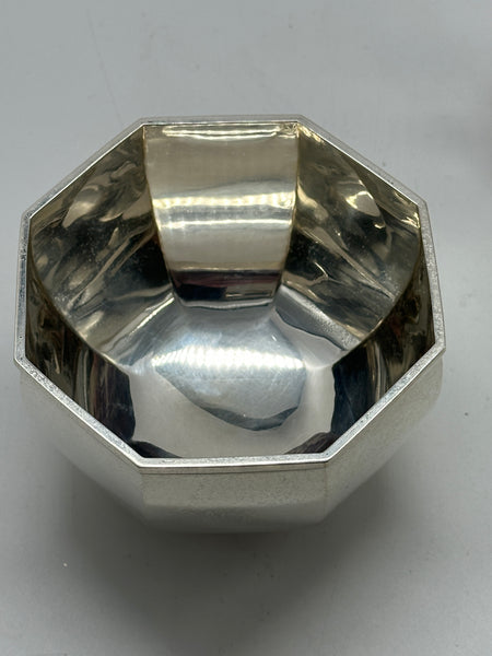 Three Piece Tea Set. English Sterling Silver. London 1975. James Robertson NY