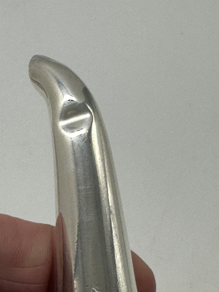 Wine Funnel with Tray. English Sterling Silver. Georgian Period. P and A Bateman