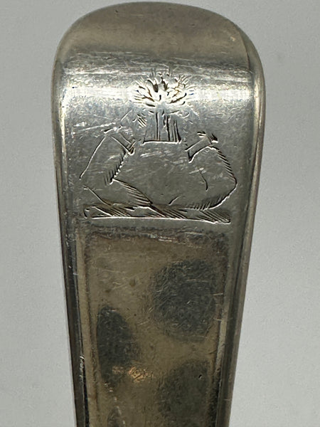 Sauce Ladle. English Sterling Silver London 1793. George III Period. 7"