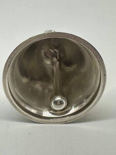 Bell. Georg Jensen Denmark. Harald Nielsen #172. Circa 1920s. 4" Height. 124 g