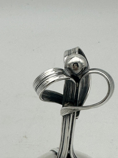 Dinner Bell. Mid Century. Towle Silversmiths. 4 1/2" H