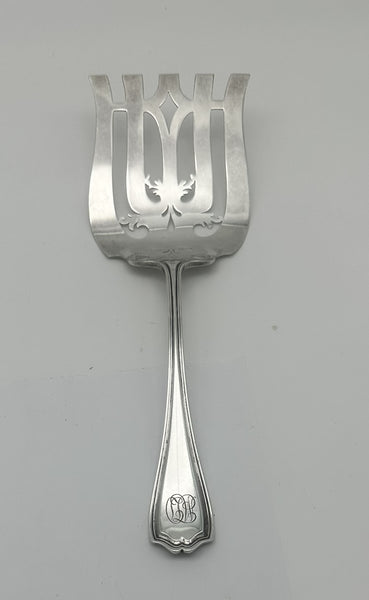 Asparagus Server. Reed & Barton Sterling Silver. Hepplewhite Pattern. Monogram.