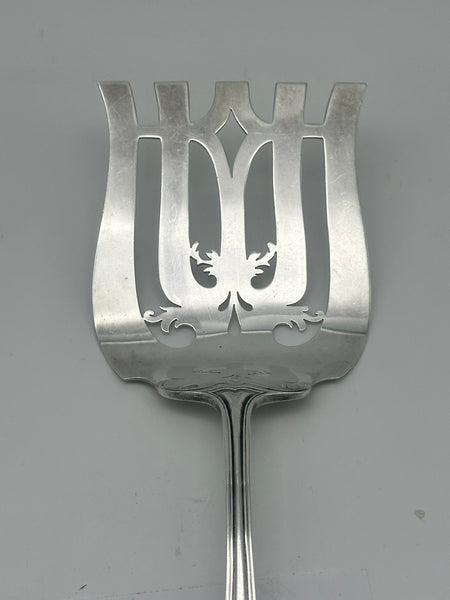 Asparagus Server. Reed & Barton Sterling Silver. Hepplewhite Pattern. Monogram.