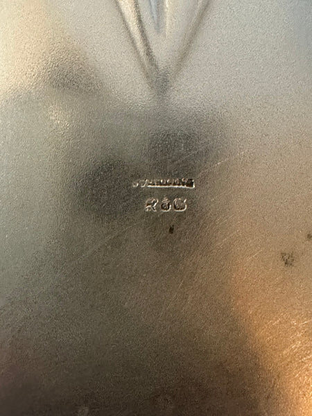 Two 19th Century Gorham Sterling Serving Pieces. Engraved. Old Mark. R Monogram