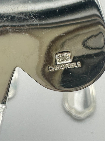 Christofle French Silverplate in the Spatours Pattern. 307 Pieces Total