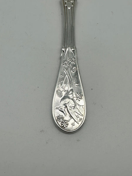 Tea Knife. Tiffany & Co. Sterling Silver Flat Handle. Japanese Pattern. 8"