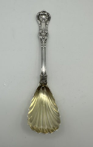 Preserve Spoon. Tiffany & Co. Sterling Silver English King Pattern. 6 7/8"