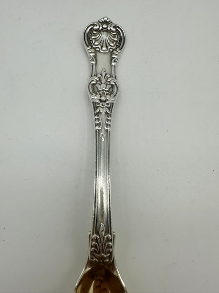 Preserve Spoon. Tiffany & Co. Sterling Silver English King Pattern. 6 7/8"