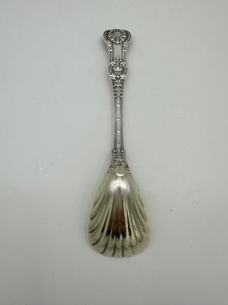 Preserve Spoon. Tiffany & Co. Sterling Silver English King Pattern. 6 7/8"
