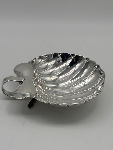 Shell Shaped Bowl with Bow Handle. Mexican Sterling Sanborns. 6 3/4". 242 grams
