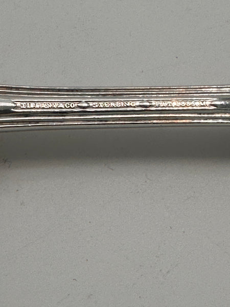 Berry Serving Spoon. Tiffany & Co Sterling Silver English King. 8 5/8"