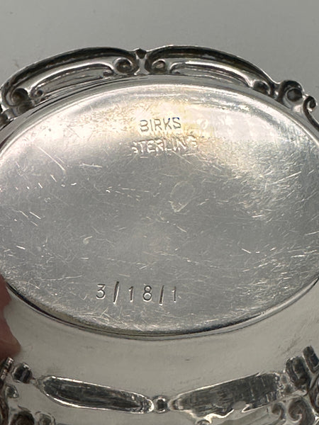 7 Bon Bon Nut Cups. Birks Sterling Silver. 3 7/8". 168 grams