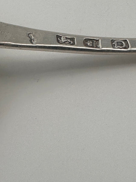 Large Serving Spoon. Georgian English Sterling Silver London 1769. 13 1/2"