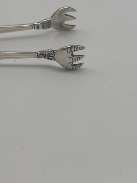 Sugar Tongs. International Sterling Silver Royal Danish. 4". 24 grams