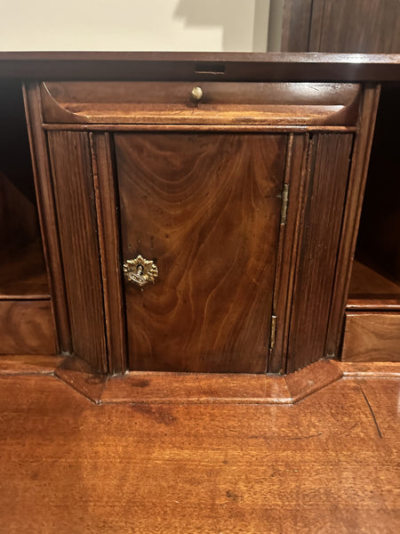 18th Century Fall Front Mahogany Desk