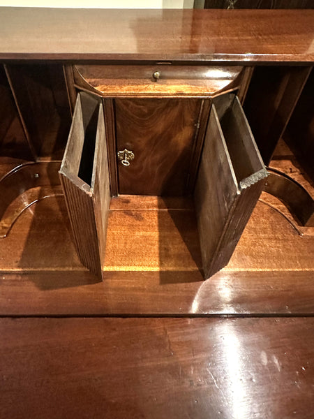 18th Century Fall Front Mahogany Desk