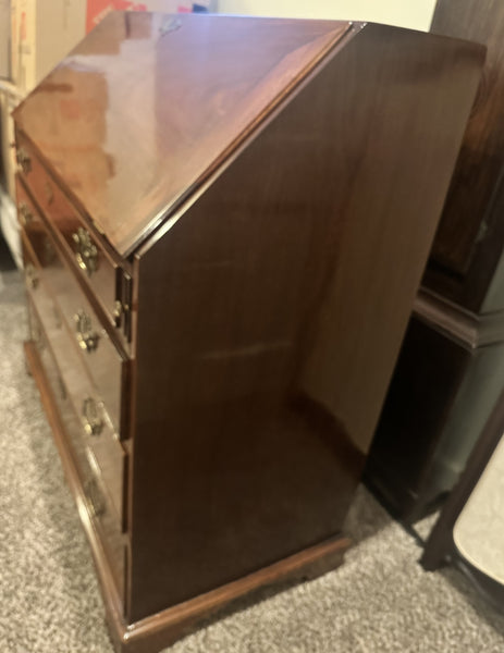 18th Century Fall Front Mahogany Desk