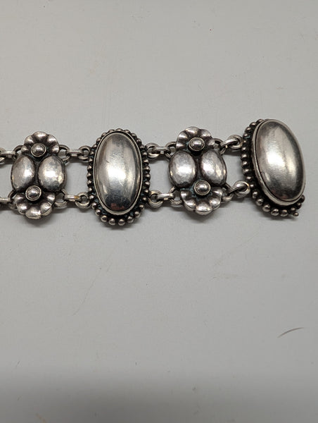 Bracelet. Early Georg Jensen Denmark. Sterling Silver. 7 3/8" Length