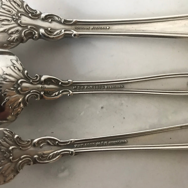 Gorham Sterling Silver Chantilly Service for Six. 43 pcs. No Monograms.