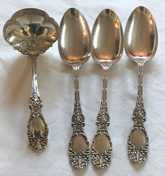 Flatware Service for Eight Plus 4 Serving. Wallace Lucerne. 52 pcs