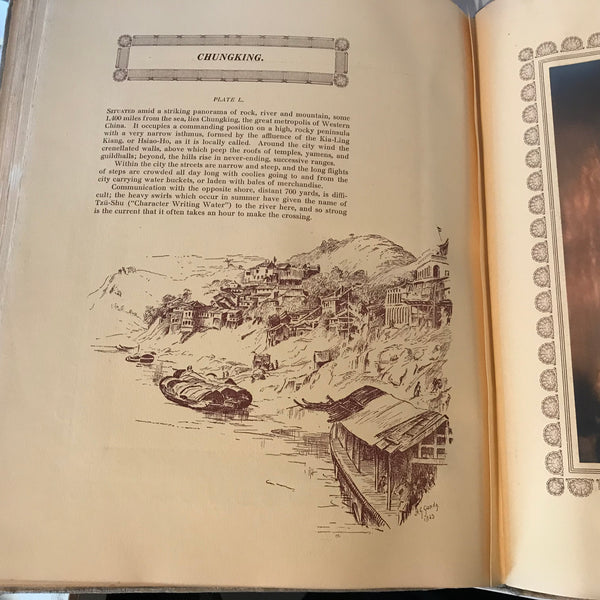 1st Edition The Grandeur of the Gorges by Donald Mennie. #802/1000. 1926