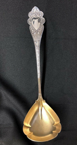 Large Sterling Silver Ladle. Wood & Hughes Murillo Pattern (1875)