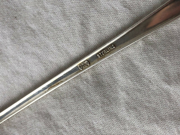 Sardine Fork American Sterling Silver Weidlich Co Flatware Circa 1915